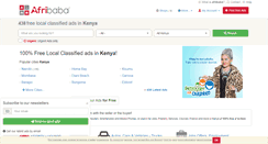 Desktop Screenshot of afribaba.co.ke