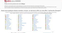 Desktop Screenshot of afrique.afribaba.com