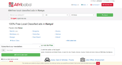 Desktop Screenshot of kenya.afribaba.com