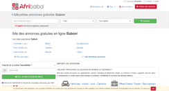 Desktop Screenshot of gabon.afribaba.com